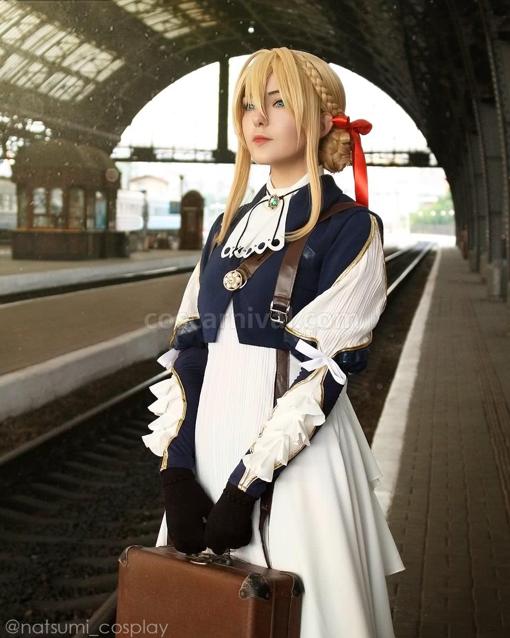 Violet Evergarden Violet Evergarden Cosplay Costume