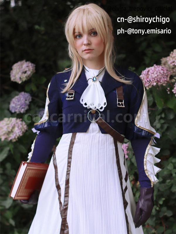 Violet Evergarden Violet Evergarden Cosplay Costume