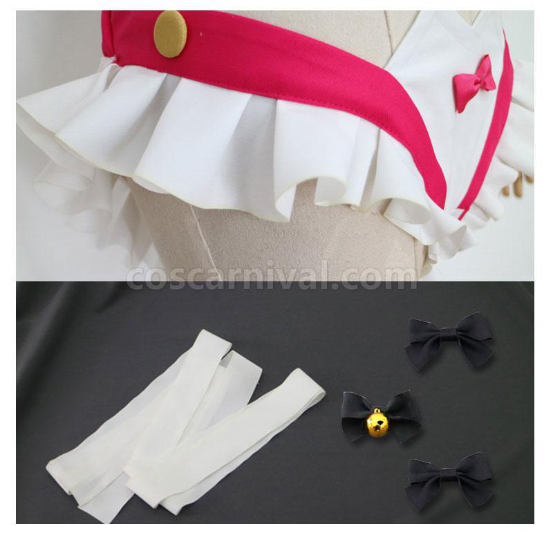 Kagura cosplay costume from Inuyasha, detail 5