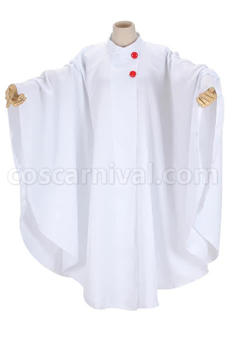 White Color Big World Cosplay Costume coscarnival
