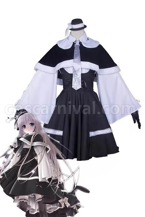 Yosuga no Sora Sora Kasugano Winter Cosplay Costume coscarnival