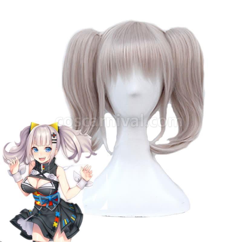 youtuber ai kaguyaluna silver wigs cosplay costume