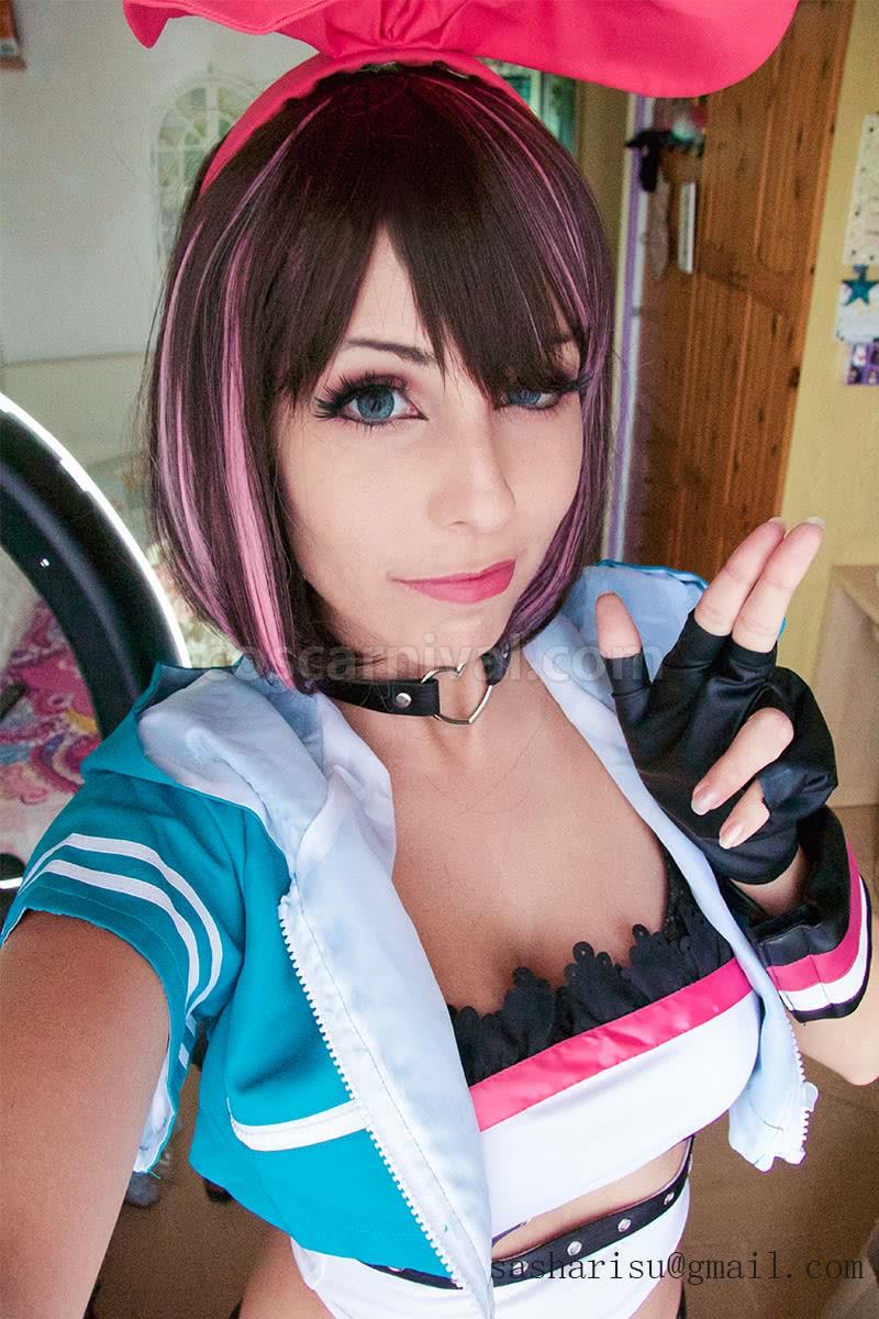 Kizuna AI cosplay costume, detail 3