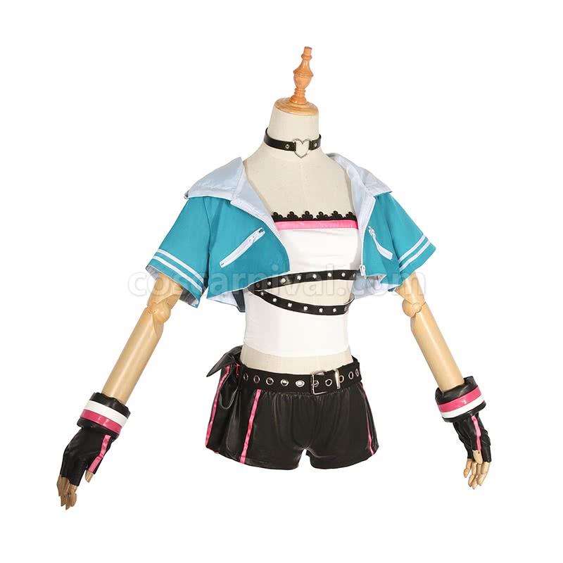 Kizuna AI cosplay costume from VTuber, detail 5