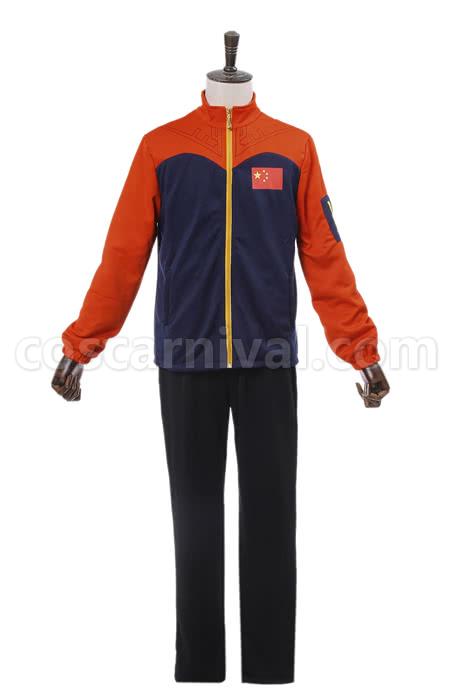 ゆり氷広紅智スポーツウェアスーツコスプレ衣装coscarnival