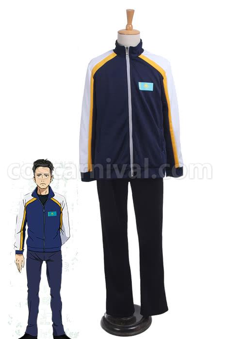 Yuri on Ice Otabek Altin Sportswear Suits Copslay Cosplay Costume coscarnival