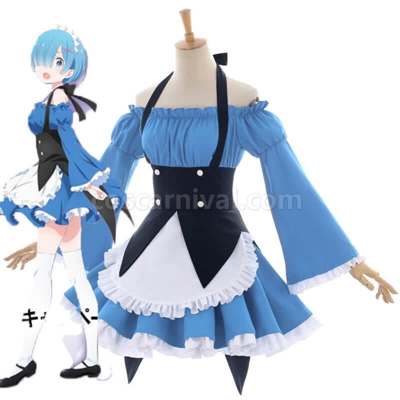 ZERO Starting Life in Another World Rem New Cosplay Costume coscarnival