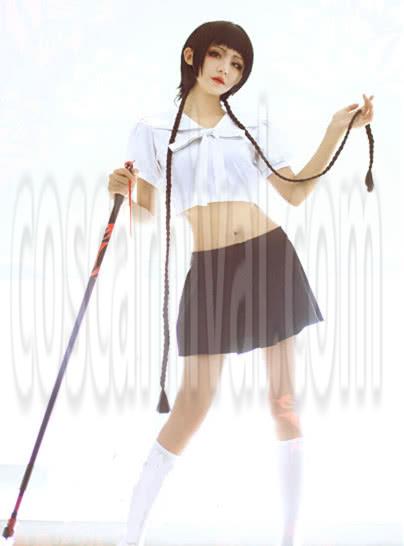 Zone-00! MAJOKO Cosplay Costume, front view