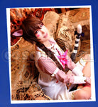 Princes and the Kingdom of Dreams Cheshire Cat Sun Awakening Cosplay cosplay costume from 100 Sleeping, front view 5