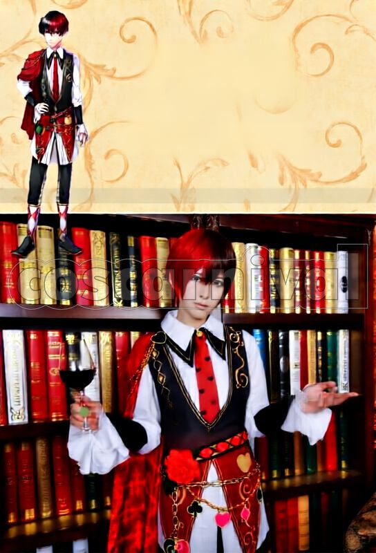 Princes and the Kingdom of Dreams Hearts Pre-Awakening Cosplay cosplay costume from 100 Sleeping, front view 2