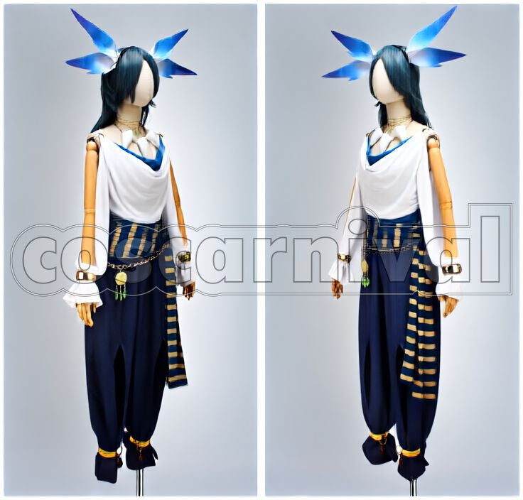 Princes and the Kingdom of Dreams Orion Pre-Awakening Cosplay cosplay costume from 100 Sleeping, front view 2