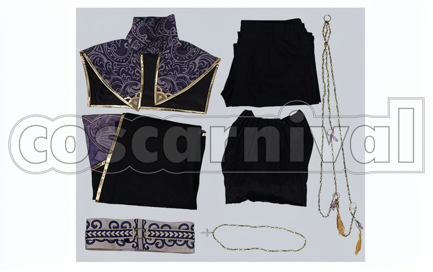 Princes and the Kingdom of Dreams Country of Judgment - Arbitro Prince Lecien Pre-Awakening Cosplay cosplay costume from 100 Sleeping, set view