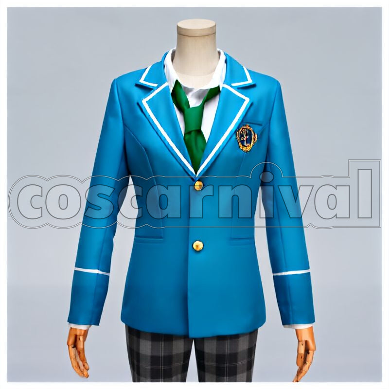Princes and the Kingdom of Dreams x Ensemble Stars! Kanata Shinkai Pre-Awakening Cosplay cosplay costume from 100 Sleeping, front view 1