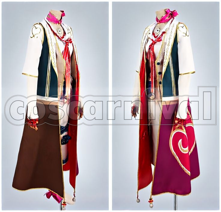 Princes and the Kingdom of Dreams Cheshire Cat SP Sun Awakening Cosplay cosplay costume from 100 Sleeping, front view 3