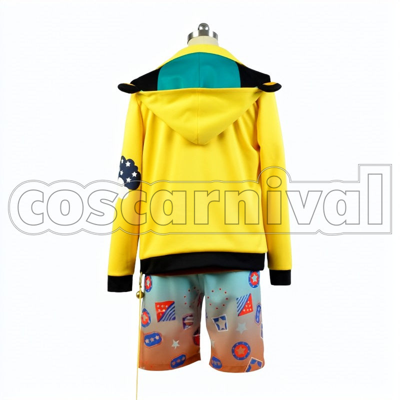 and the Kingdom of Dreams herakuresu cosplay costume from 100 Sleeping Princes, back view