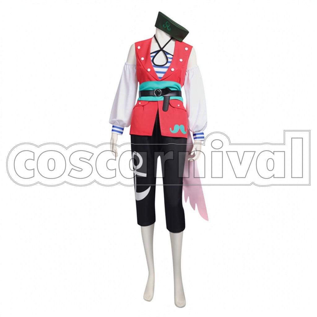 A3! Yuki Rurikawa Summer Troupe Third Performance 「 Weigh Anchor! Sky Pirates 」 Cosplay Costume