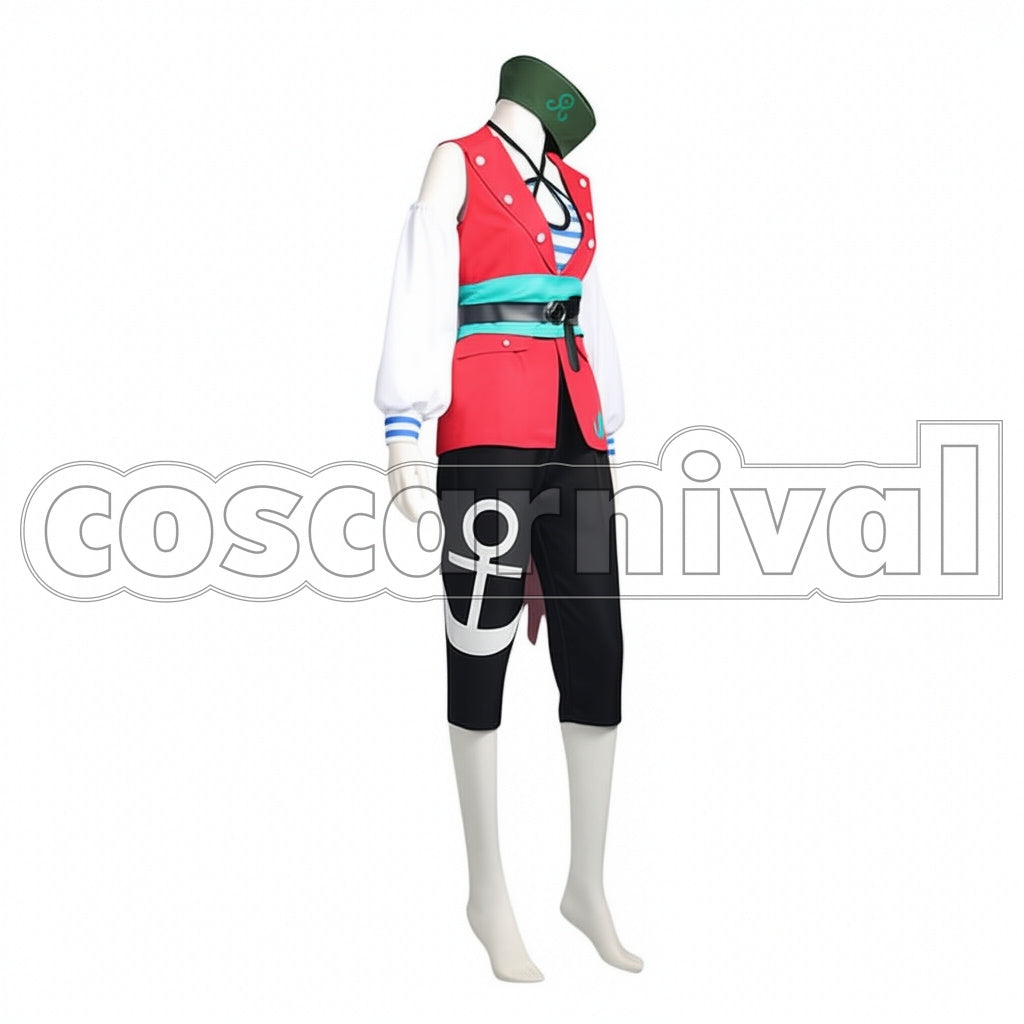 A3! Yuki Rurikawa Summer Troupe Third Performance 「 Weigh Anchor! Sky Pirates 」 Cosplay Costume