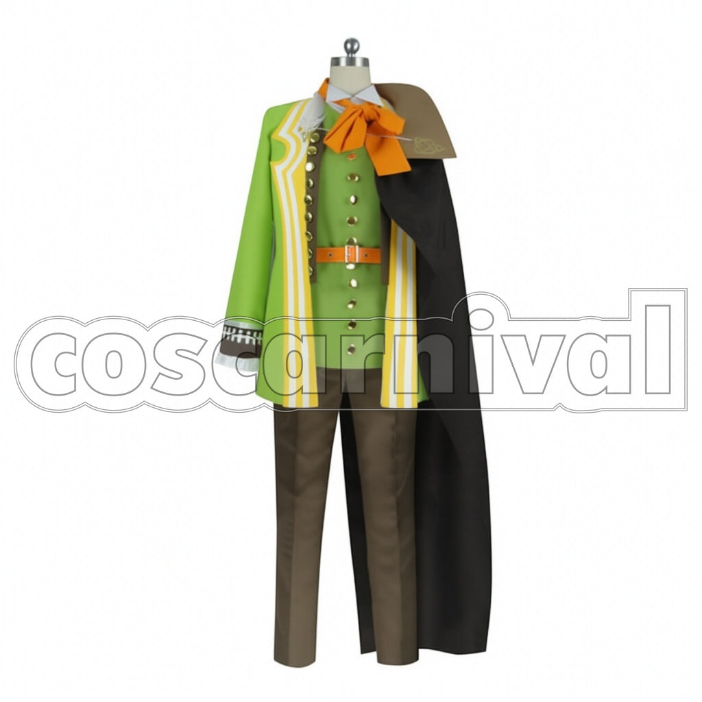 Fate/Grand Order Red Caster William Shakespeare Cosplay Costume