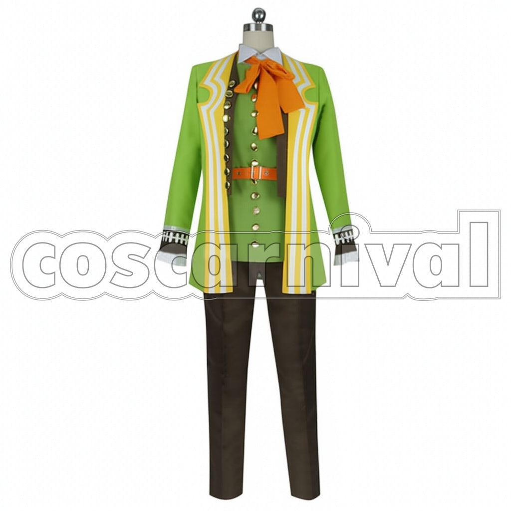 Fate/Grand Order Red Caster William Shakespeare Cosplay Costume