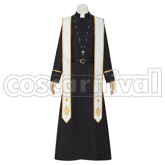 NIJISANJI Vtuber Kanae Priest Outfit Cosplay Costume
