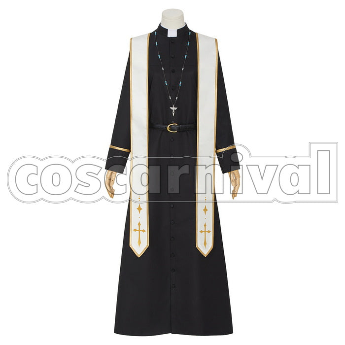 NIJISANJI Vtuber Kanae Priest Outfit Cosplay Costume