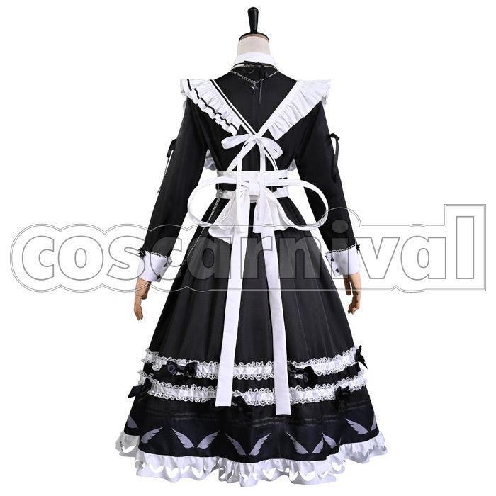 NIJISANJI VTuber Group Kanae Maid Outfit Cosplay Costume