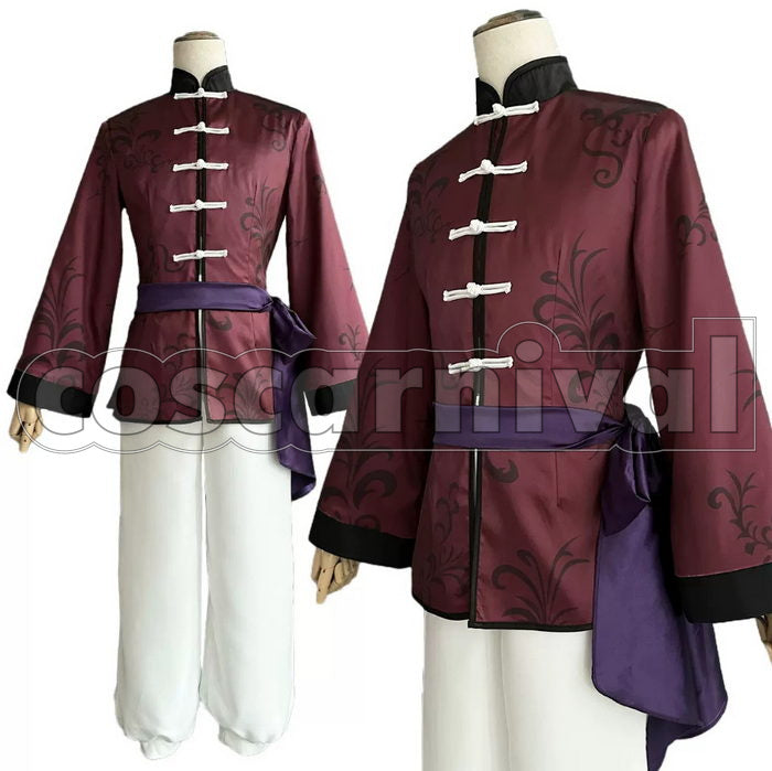 BLUE LOCK Sae Itoshi Chinese-style Kung Fu Outfit Cosplay Costume