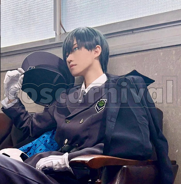 BLUE LOCK Rin Itoshi Hyoma Chigiri Meguru Bachira Reo Mikage Security Uniform Cosplay Costume