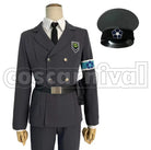 BLUE LOCK Rin Itoshi Hyoma Chigiri Meguru Bachira Reo Mikage Security Uniform Cosplay Costume