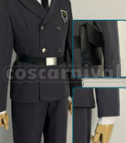 BLUE LOCK Rin Itoshi Hyoma Chigiri Meguru Bachira Reo Mikage Security Uniform Cosplay Costume
