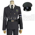 BLUE LOCK Rin Itoshi Hyoma Chigiri Meguru Bachira Reo Mikage Security Uniform Cosplay Costume