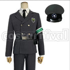 BLUE LOCK Rin Itoshi Hyoma Chigiri Meguru Bachira Reo Mikage Security Uniform Cosplay Costume