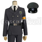 BLUE LOCK Rin Itoshi Hyoma Chigiri Meguru Bachira Reo Mikage Security Uniform Cosplay Costume