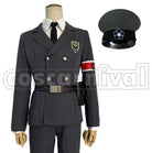 BLUE LOCK Rin Itoshi Hyoma Chigiri Meguru Bachira Reo Mikage Security Uniform Cosplay Costume
