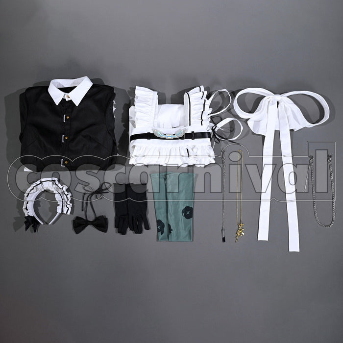 NIJISANJI VTuber Group Kanae Maid Outfit Cosplay Costume