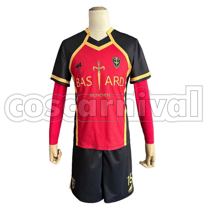 BLUE LOCK Michael Kaiser Alexis Ness Yoichi Isagi Full Group Cosplay Costume