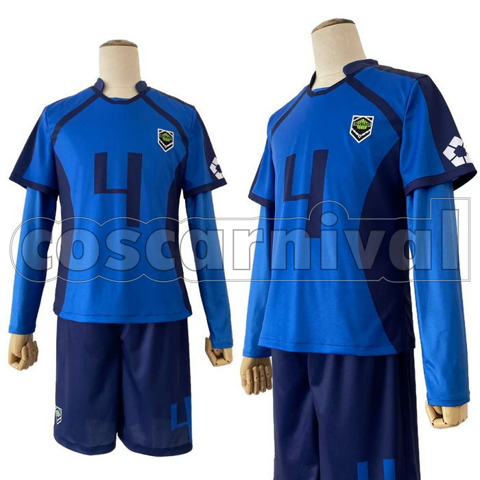 BLUE LOCK Meguru Bachira Yoichi Isagi Seishiro Nagi Hyoma Chigiri Full Group Cosplay Costume