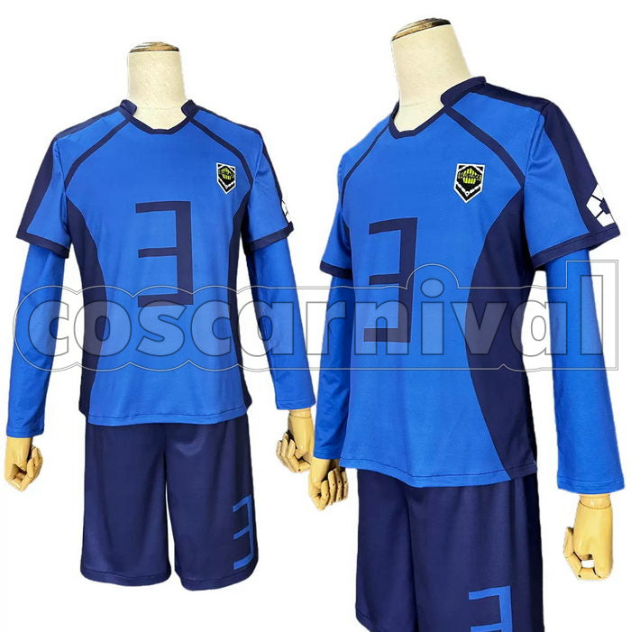 BLUE LOCK Meguru Bachira Yoichi Isagi Seishiro Nagi Hyoma Chigiri Full Group Cosplay Costume