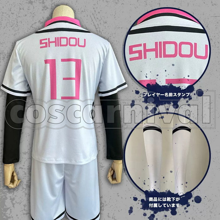 BLUE LOCK U20 Oliver Aiku Sae Itoshi Shuto Sendo Ryusei Shidou Full Group Cosplay Costume