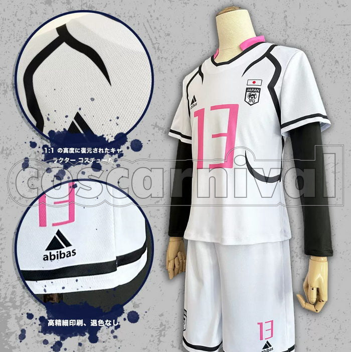 BLUE LOCK U20 Oliver Aiku Sae Itoshi Shuto Sendo Ryusei Shidou Full Group Cosplay Costume