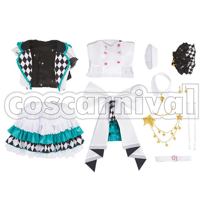 HATSUNE MIKU: COLORFUL STAGE! MORE JUMP! Miku Cosplay Costume