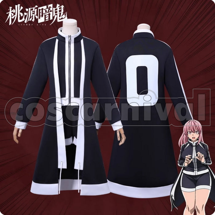 Tougen Anki Shiki Ichinose Kuina Sazanami Rasetsu Outfit Cosplay Costume