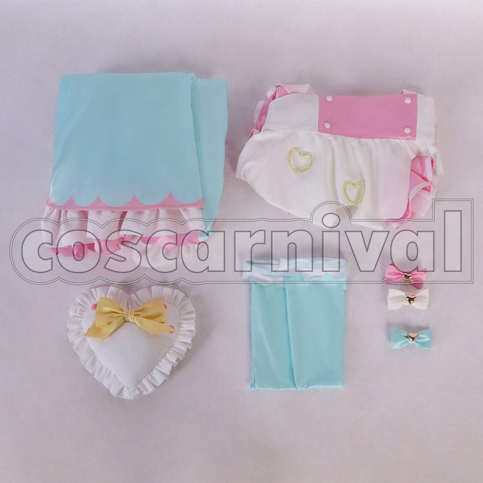 NIJISANJI VTuber OMGkawaiiAngel Maid Outfit Cosplay Costume