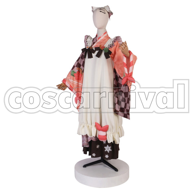 Hatsune Miku 2024 Snow Cosplay Costume
