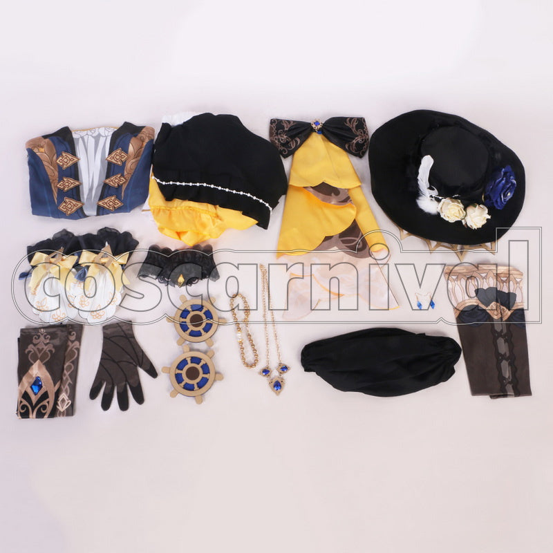 Genshin Impact Navia 2023 Cosplay Costume