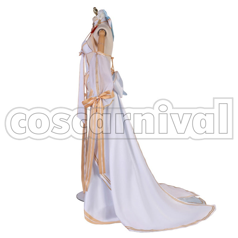 Fate/Grand Order Water Princess Morgan 8th Anniversary Cosplay Costume