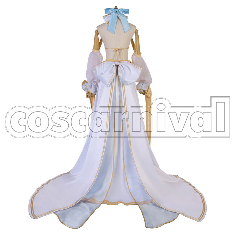 Fate/Grand Order Water Princess Morgan 8th Anniversary Cosplay Costume