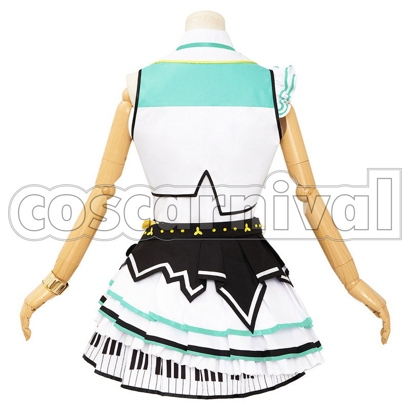 HATSUNE MIKU: COLORFUL STAGE! more jump Shizuku Hinomori Cosplay Costume