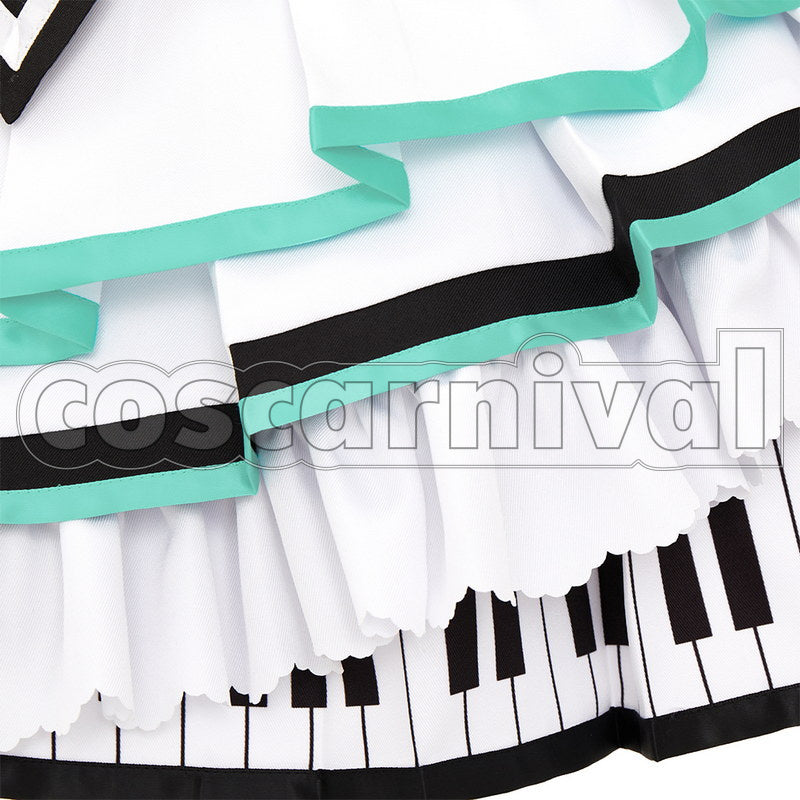 HATSUNE MIKU: COLORFUL STAGE! more jump Shizuku Hinomori Cosplay Costume