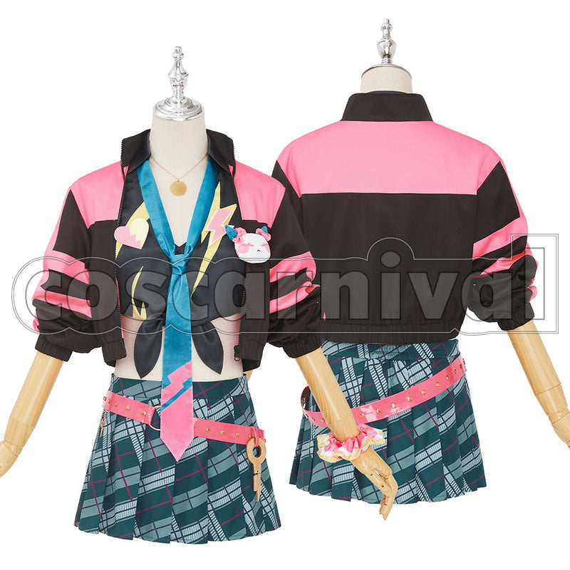 NIJISANJI Virtual Outfit Vtuber Meloco Kyoran Torahime Cosplay Costume